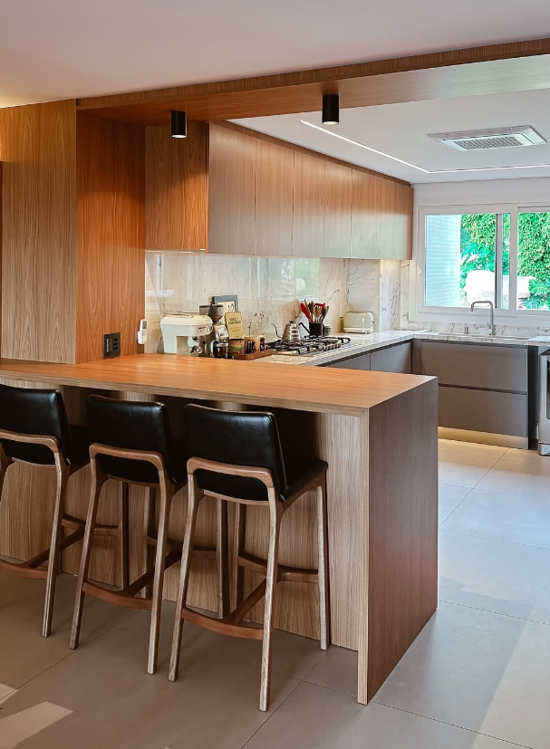 Cozinha Carvalho — Cozinha integrada da Otimizare